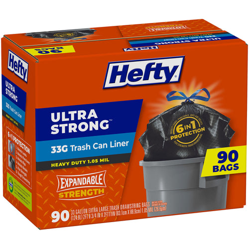 Hefty Ultra Strong 33 Gallon Trash Bags (90 ct.)