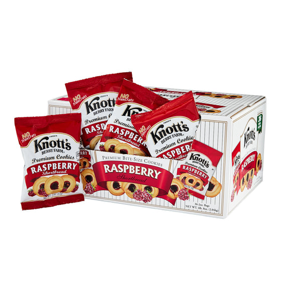 Knott's Berry Farm Raspberry Shortbread Cookies (2 oz., 36 pk.)