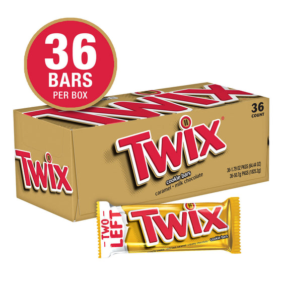Twix Candy, Full Size, Bulk Fundraiser (1.79 oz., 36 ct.)