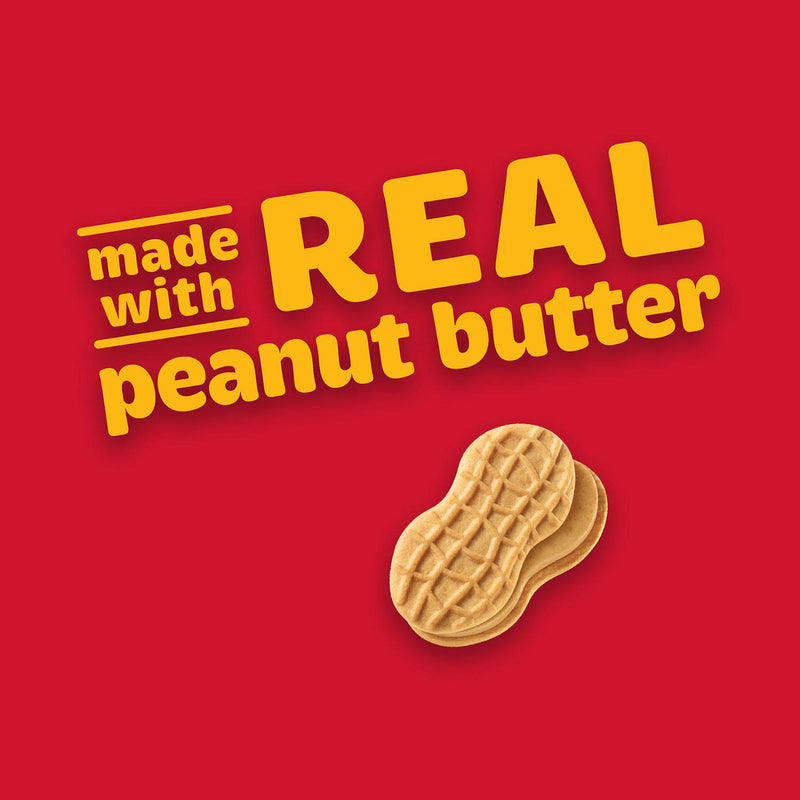 Nabisco nutter butter sandwich cookies, 2pk / 24pc individual bags