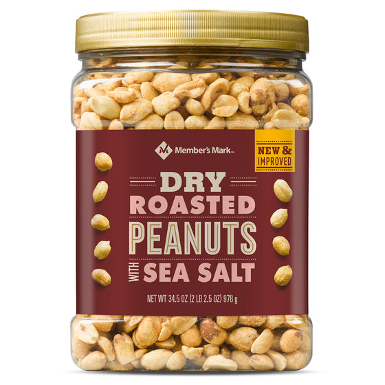 Dry Roasted Peanuts with Sea Salt (34.5 oz.)