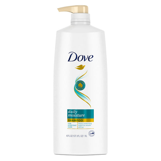 Dove Nutritive Solutions Shampoo, Daily Moisture (40 fl. oz.) Pack of 2