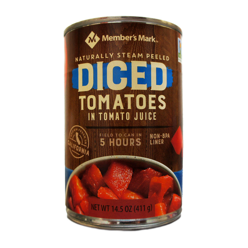 Member's Mark Diced Tomatoes In Tomato Juice (14.5 oz., 12 pk.)