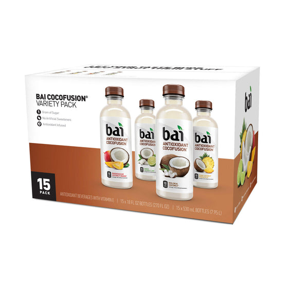 Bai Antioxidant Cocofusions Variety Pack (18 fl. oz., 15 pk.)