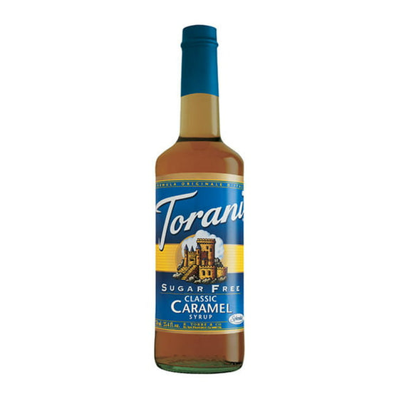 Torani Sugar-Free Classic Caramel Syrup (750 mL)