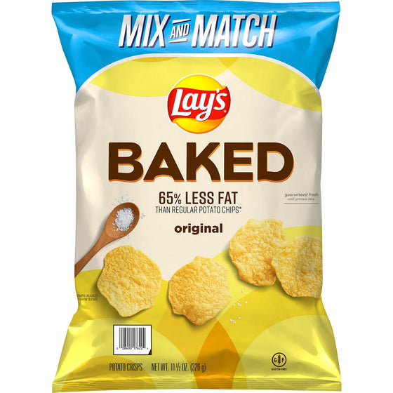 Baked Lay's Potato Chips (11.5 oz.) Pack of 2
