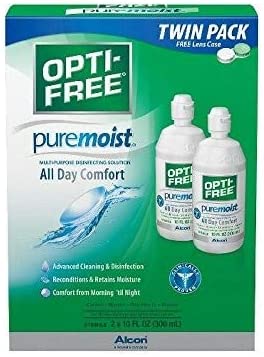 Opti-Free PureMoist with 2 Lens Cases (14 oz., 2 pk.)