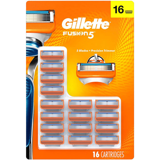 Gillette Fusion Men's Razor Blades - 16 Refills