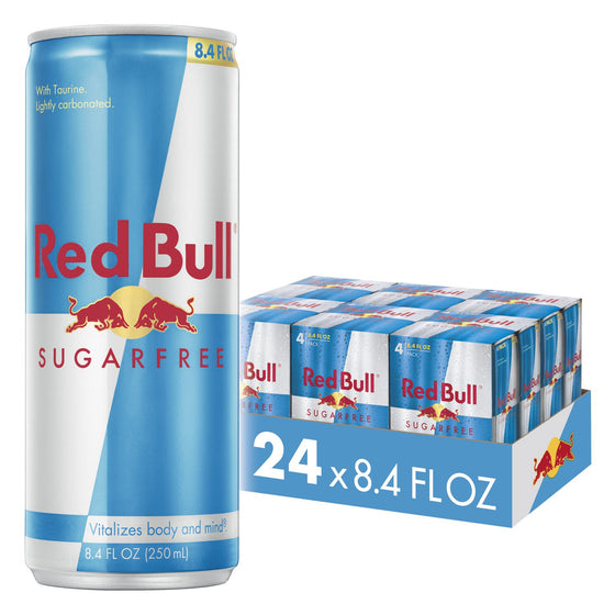 Red Bull Energy Drink Sugar Free, 24 Ct
