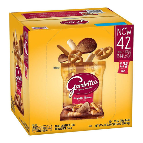 Gardetto's Original Recipe Snack Mix Bags, 42 Ct