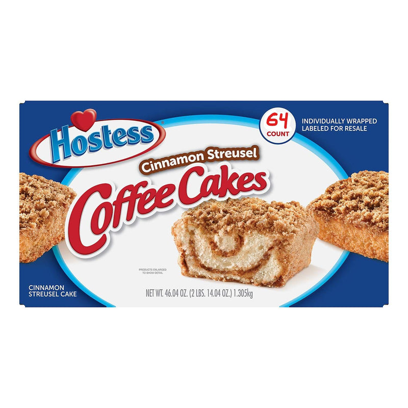 Hostess Cinnamon Streusel Coffee Cake 32pz (2pk)