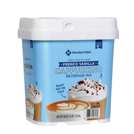 Member's Mark French Vanilla Cappuccino Beverage Mix (48 oz.)