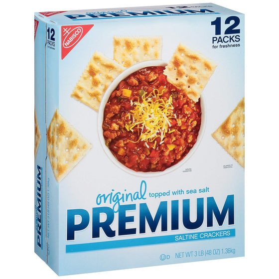 Premium Original Saltine Crackers (12 pk.) Pack of 2