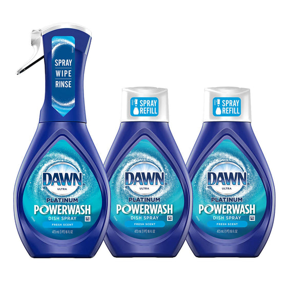Dawn Powerwash, Dish Detergent, 2 Refills