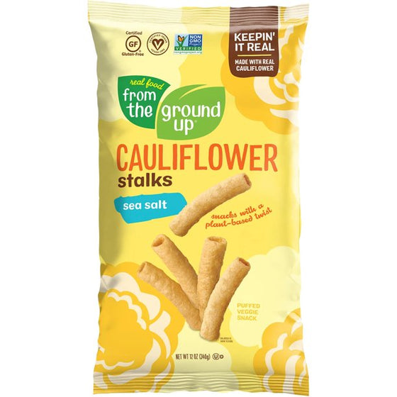 Real Food From The Ground Up Cauliflower Sea Salt Stalks (12 oz.)