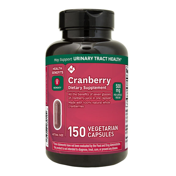 Member's Mark Clinical Strength Cranberry Dietary Supplement, 500 mg (150 ct.)