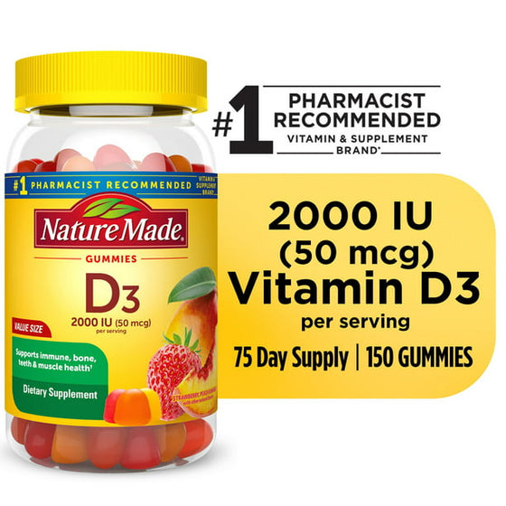 Nature Made Vitamin D3 Gummies (150 ct.)