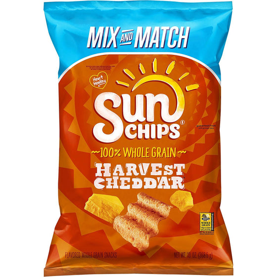 SunChips Harvest Cheddar Multigrain Snacks (13 oz.)
