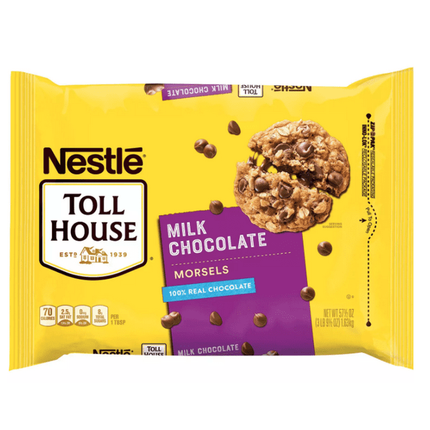 NESTLE TOLL HOUSE Milk Chocolate Morsels (57.5 oz.)