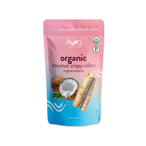 Ava Organic Coconut Crispy Rollers (14.1 oz.) 2 Pack