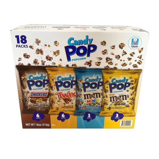 Candy Pop Popcorn Variety Pack (18 ct.)