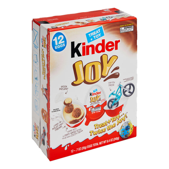 Kinder Joy Chocolate Surprise Egg (0.7oz., 12pk.)