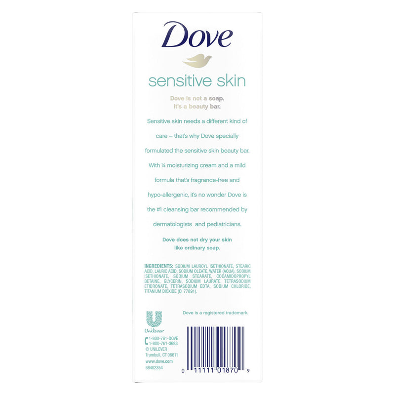 Dove Beauty Bar, Sensitive Skin (3.75 oz., 16 ct.)