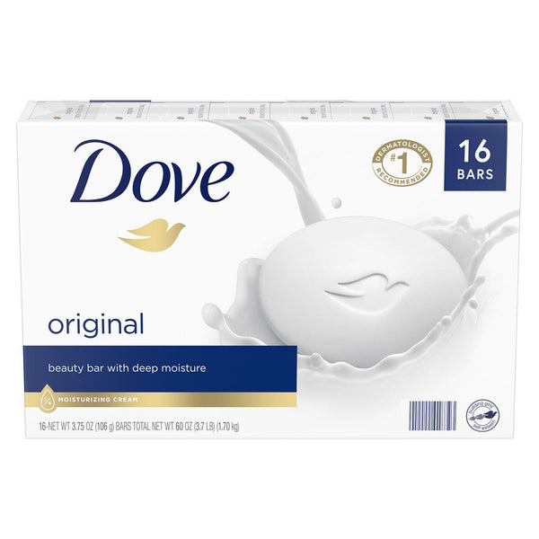 Dove Beauty Bar, White (3.75 oz., 16 ct.)