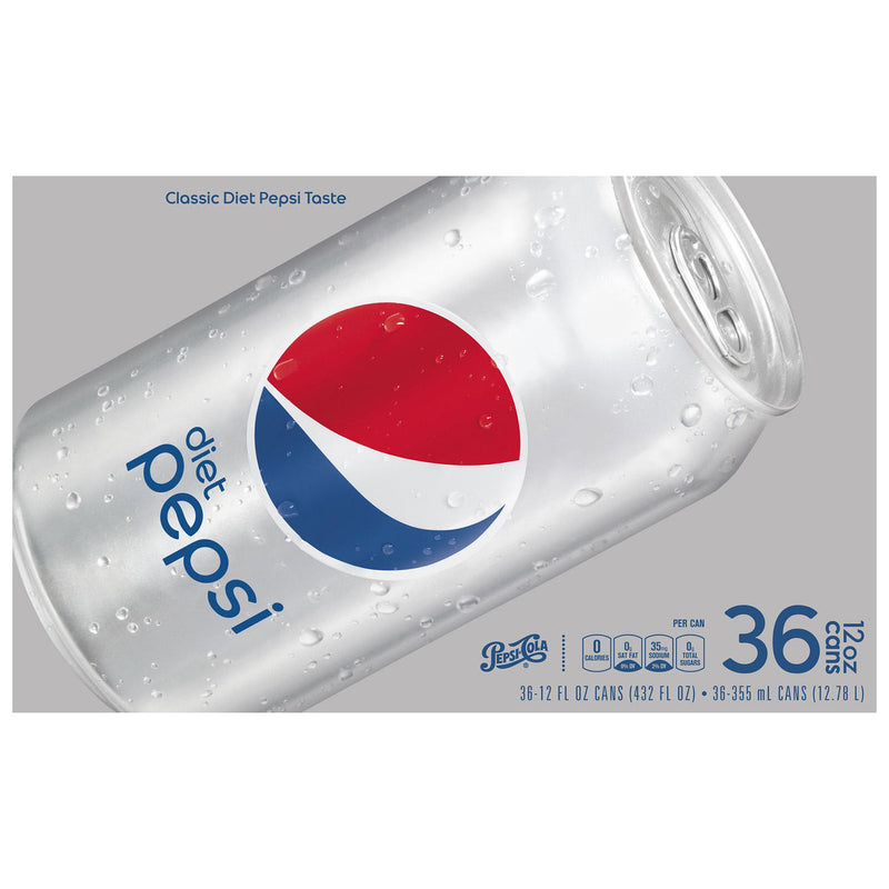 Diet Pepsi (12 oz. cans, 36 pk.)