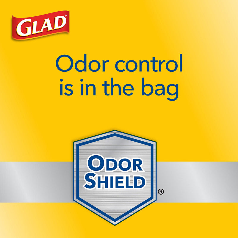 Glad® ForceFlex Tall Kitchen 13 Gallon Drawstring Trash Bags with OdorShield® (150 ct.)