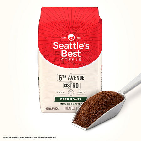 Seattle's Best Level 4 Ground Coffee (32 oz.) Pack of 2