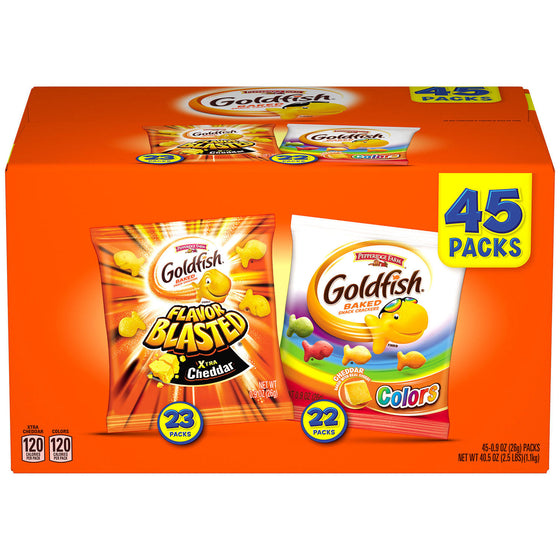 Pepperidge Farm Goldfish Variety Pack (0.9oz / 45pk)