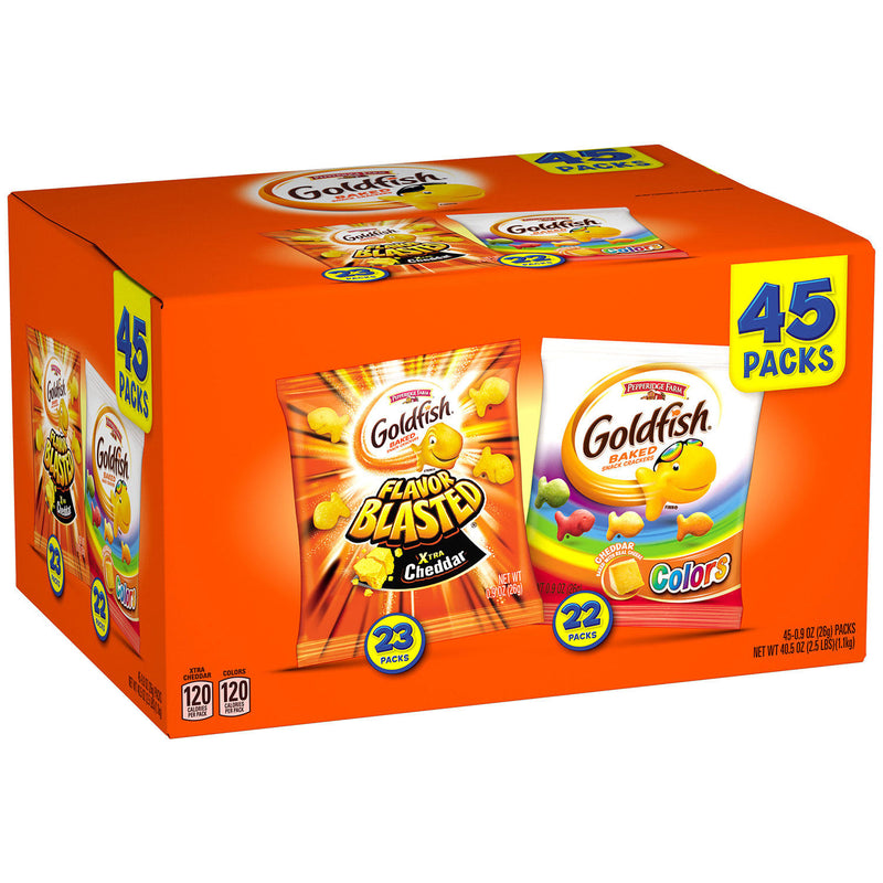 Pepperidge Farm Goldfish Variety Pack (0.9oz / 45pk)