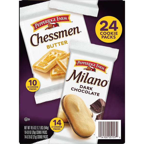 Pepperidge Farm Premium Cookie Variety Pack  (24 pk.)