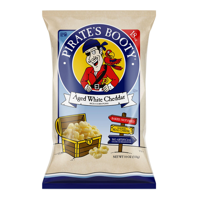 Pirate's Booty Aged White Cheddar Puffs (18 oz.)