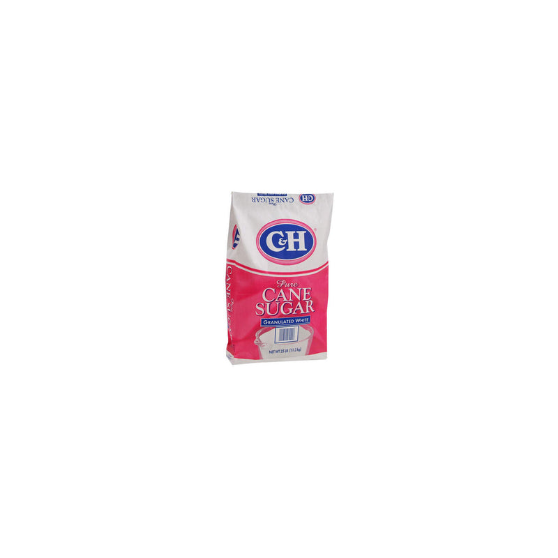 C&H Granulated White Sugar - 25 lb. bag