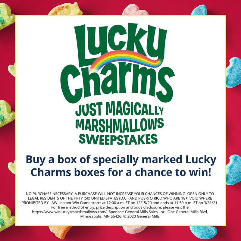 Lucky Charms Unicorn Marshmallow Cereal (23 oz., 2 pk.)