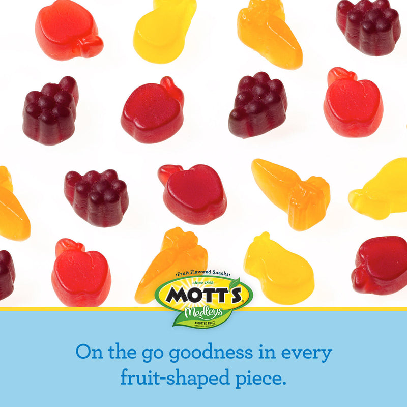 Mott's Medleys Assorted Fruit Snacks, Gluten Free (0.8 oz., 90 ct.)