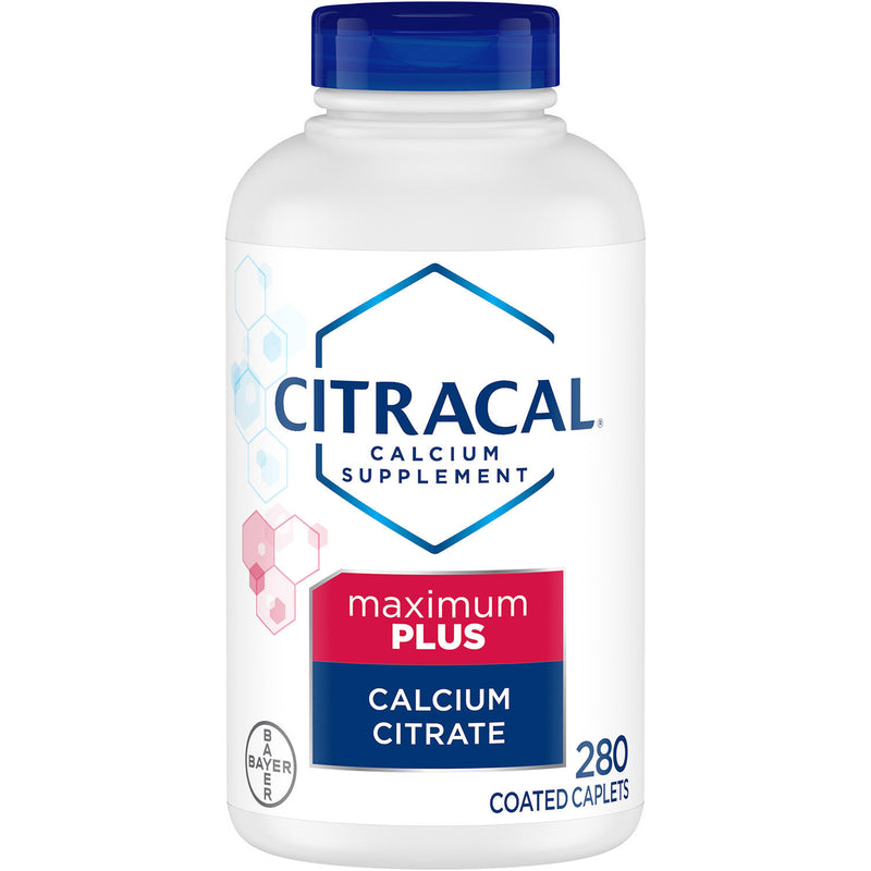 Citracal Calcium Citrate Caplets + D3 (280 ct.)