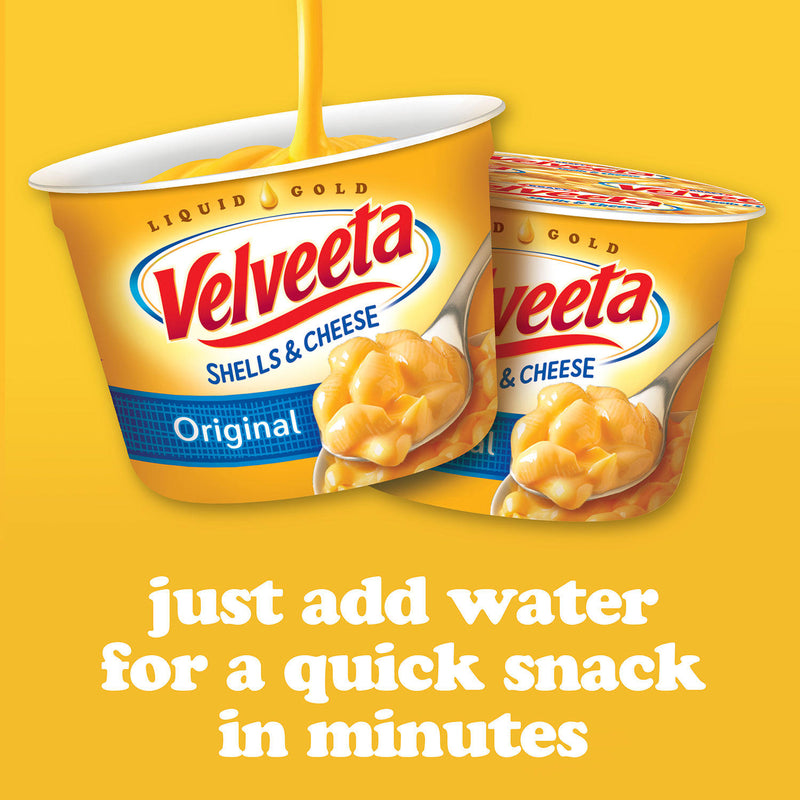 Velveeta Shells and Cheese Cups Original Flavor (12 ct.)