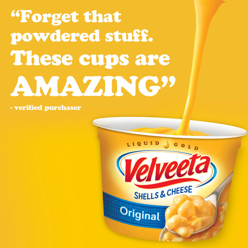 Velveeta Shells and Cheese Cups Original Flavor (12 ct.)