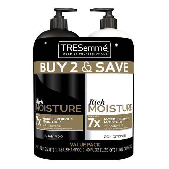 TRESemme Moisture Rich Shampoo & Conditioner Value Pack