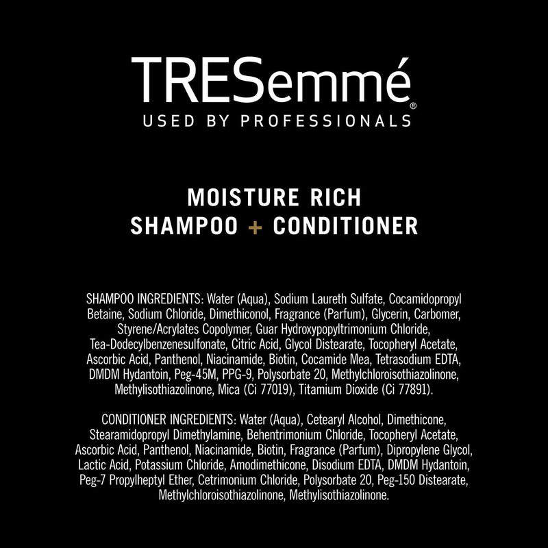 TRESemme Moisture Rich Shampoo & Conditioner Value Pack