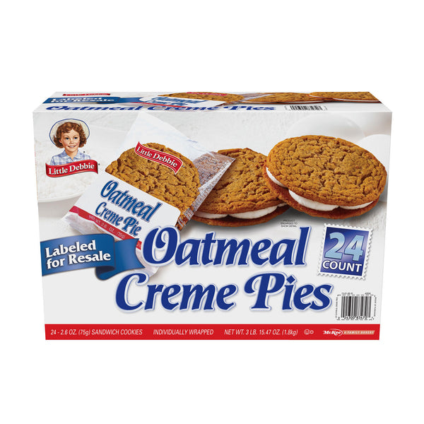 Little Debbie Oatmeal Cream Pies (2.6oz / 24pk)