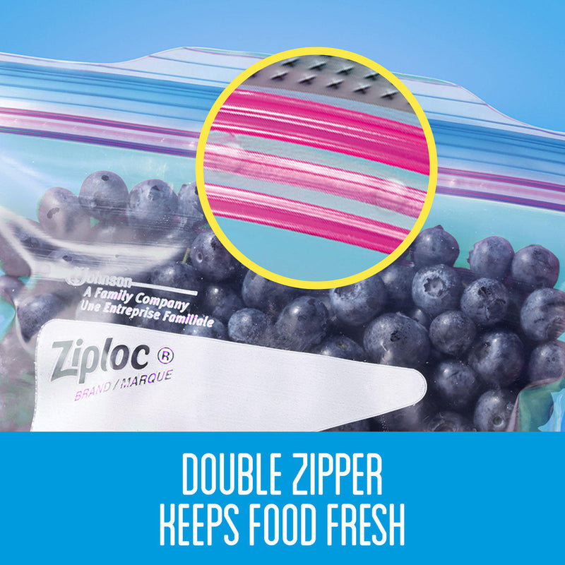 Ziploc Easy Open Tabs Freezer Gallon Bags (152 ct.)