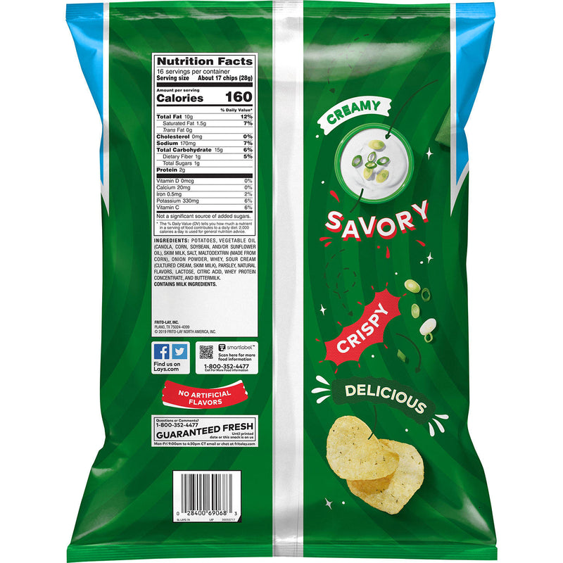 Lay's Sour Cream and Onion Potato Chips (16 oz.)