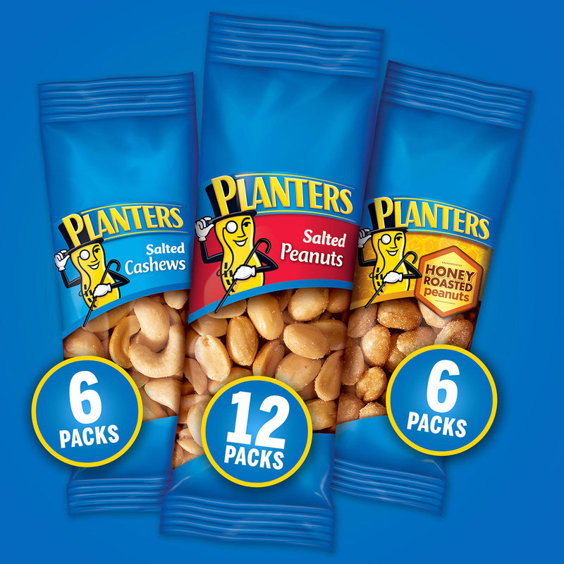 Planters Nuts Cashews and Peanuts Variety Pack (40.5 oz., 24 ct.)