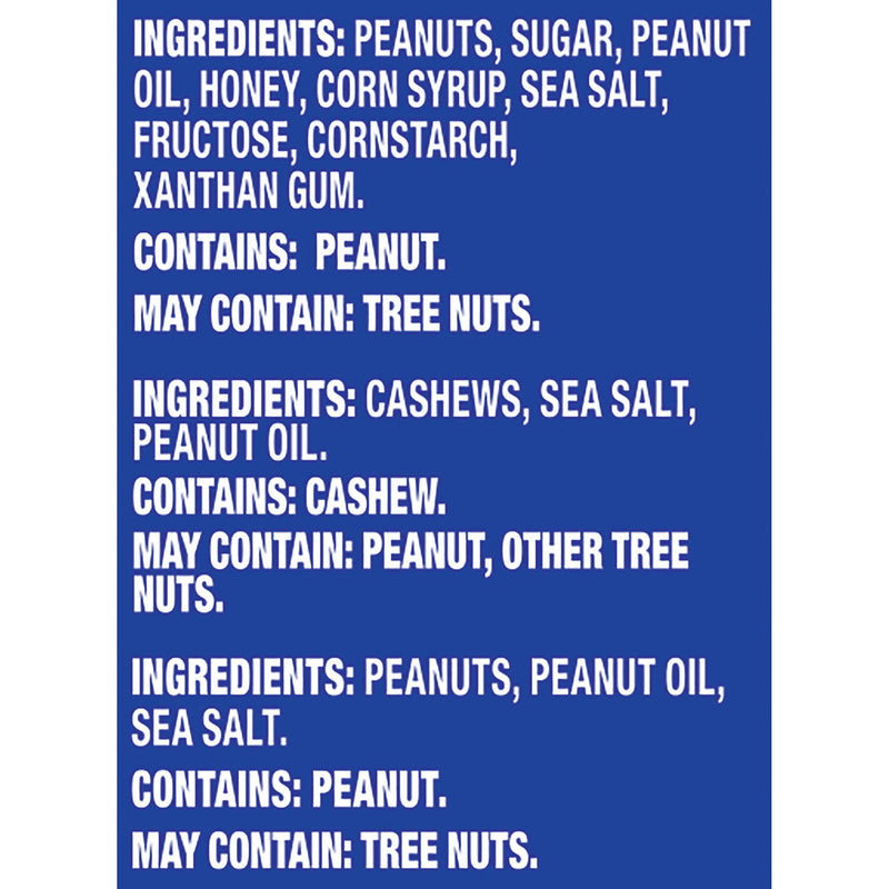 Planters Nuts Cashews and Peanuts Variety Pack (40.5 oz., 24 ct.)