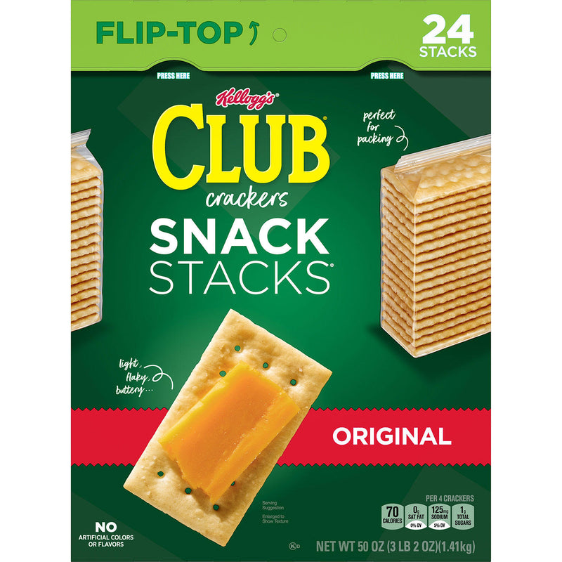 Keebler Club Crackers Snack Stacks (2.08 oz., 24 pk.)