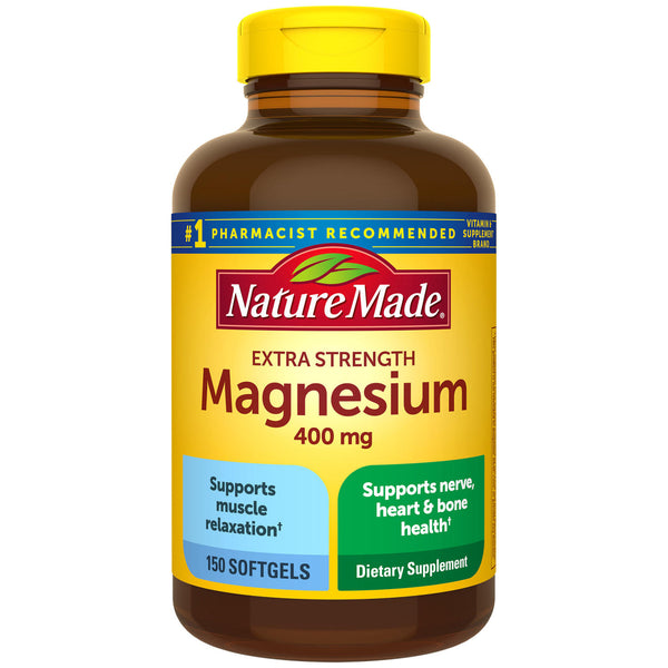 Nature Made Magnesium, 400mg (150 ct.) Pack of 3